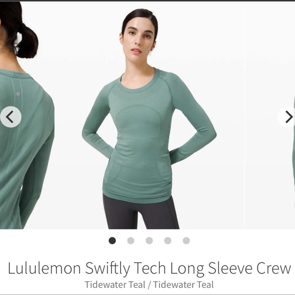 Lululemon swiftly long sleeve size 8